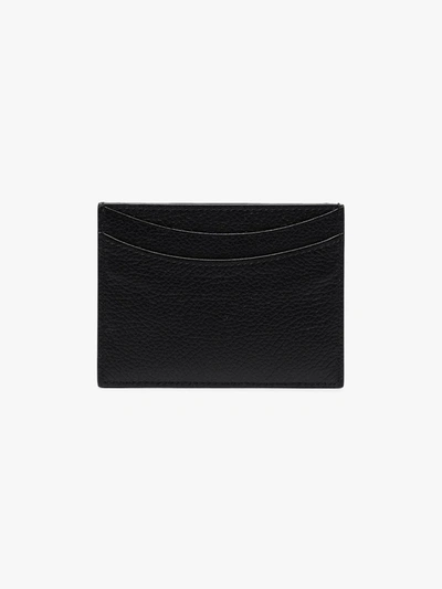 Shop Balenciaga Black Logo Leather Card Holder