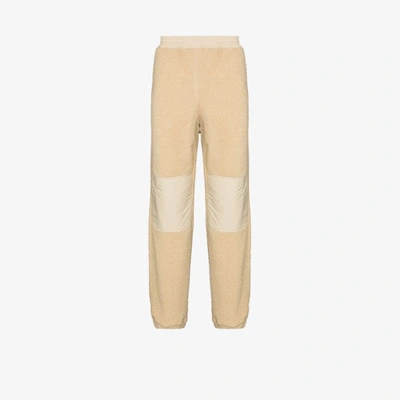 Shop Moncler Genius 2 Moncler 1952 Fleece Track Pants - Men's - Acrylic/polyester In Neutrals