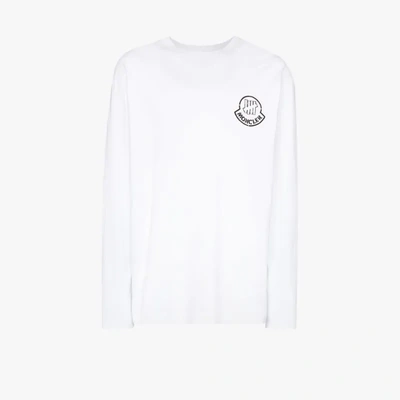 Shop Moncler Genius 2 Moncler 1952 Undefeated Logo T-shirt - Men's - Cotton In White
