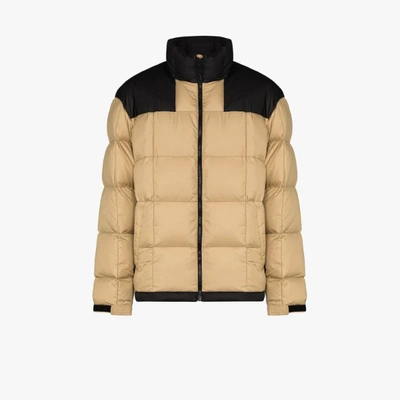 Shop The North Face Beige Lhotse Puffer Jacket In Neutrals