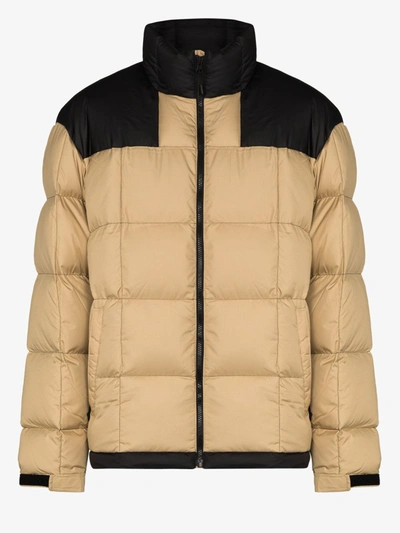 Shop The North Face Beige Lhotse Puffer Jacket In Neutrals