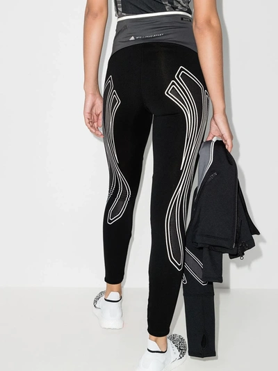 Shop Adidas By Stella Mccartney Truepace High Waist Leggings In Black