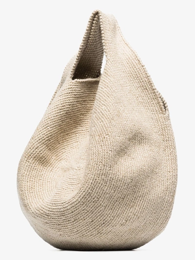 Shop Lauren Manoogian Neutral Bowl Tote Bag In Neutrals