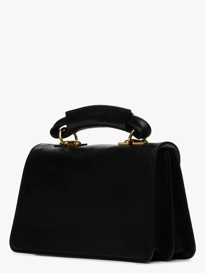 Shop Marni Black Juliette Leather Cross Body Bag