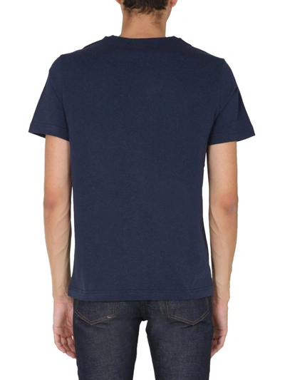 Shop Apc "gael" T-shirt In Blue