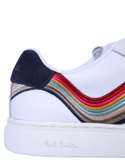 Shop Paul Smith "lapin" Sneakers In White