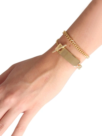 Shop Apc "loulson" Bracelet In Gold