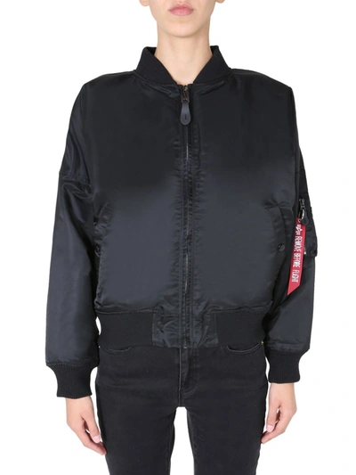 Shop Alpha Industries "ma-1 0s" I Bomber In Black