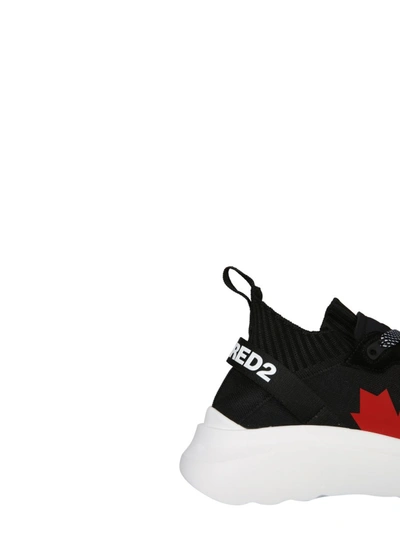 Shop Dsquared2 "speedster" Sneakers In Black