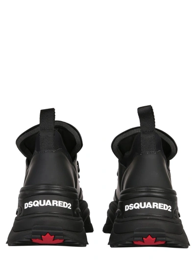 Shop Dsquared2 "the Rolling Giant" Sneakers In Black