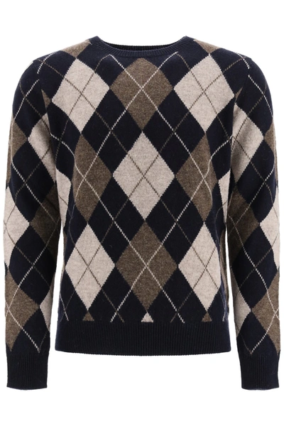 Shop Apc A.p.c. Aymeric Sweater In Dark Navy
