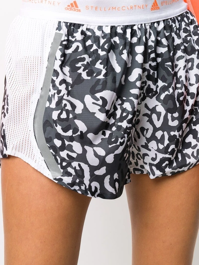 Shop Adidas By Stella Mccartney Shorts In Bianco