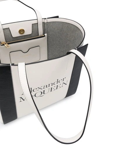 Shop Alexander Mcqueen Bags In Bianco