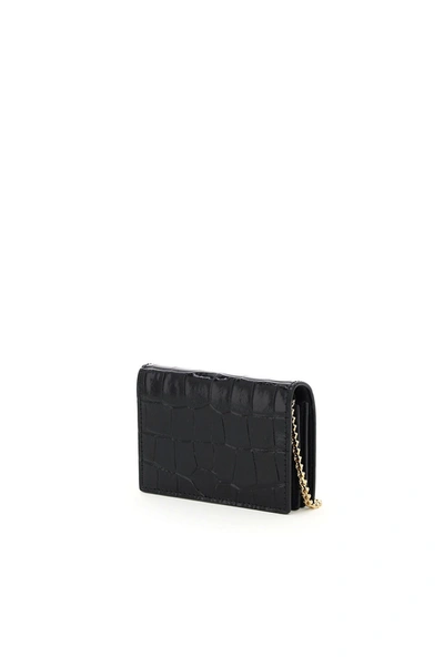 Shop Alexander Mcqueen Skull Micro Bag In Black