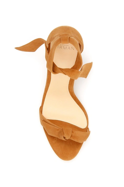 Shop Alexandre Birman Dolores Sandals 85 In Walnut