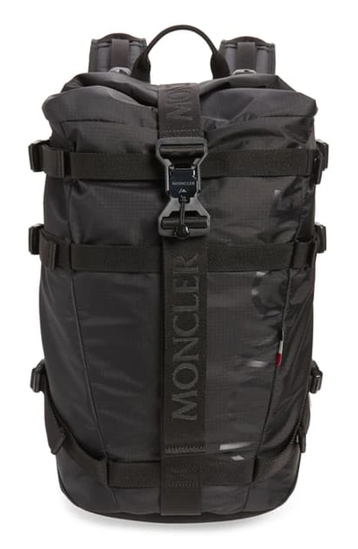 Shop Moncler Argens Backpack In Black