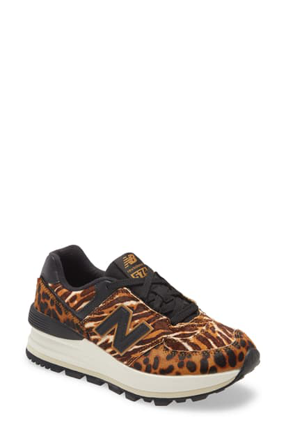 new balance with animal print