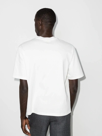 Shop Ami Alexandre Mattiussi Ami De Coeur Cotton T-shirt In White