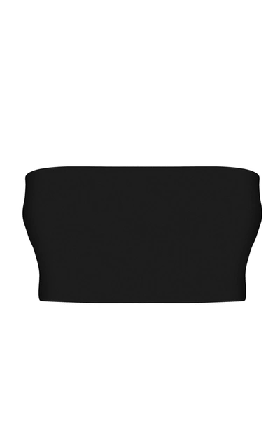 Shop Aexae Bandeau Bikini Top In Black