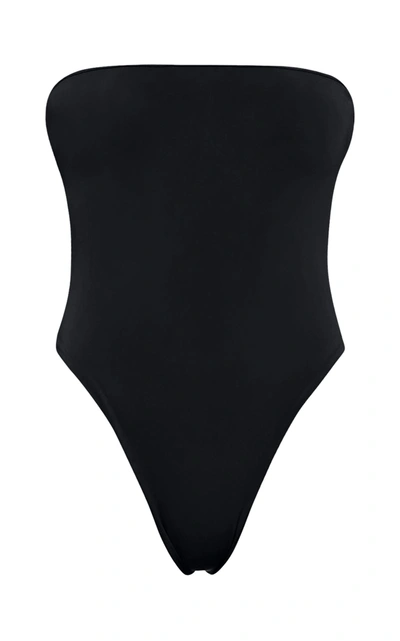 Shop Aexae Women's Cutout One-piece Swimsuit In Black