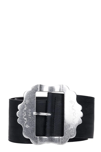 Shop Isabel Marant Awele Belts In Black Leather