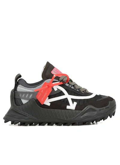 Shop Off-white Odsy Sneakers In Black White