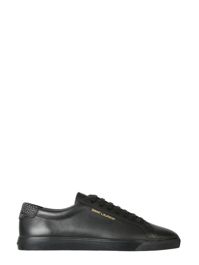 Shop Saint Laurent Andy Sneakers In Nero