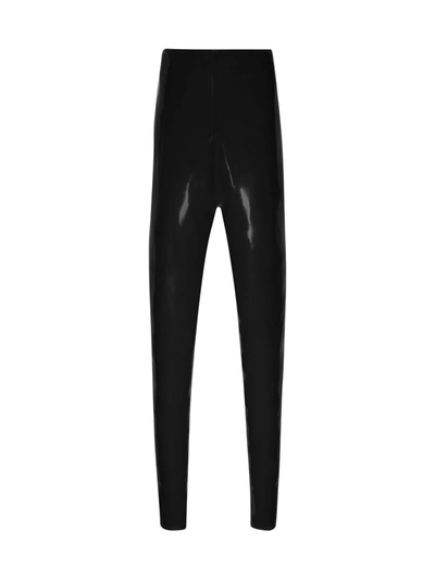 Shop Saint Laurent Latex In Black