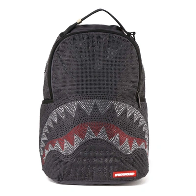 Backpacks Sprayground - Trinity Shark rhinestones backpack in grey