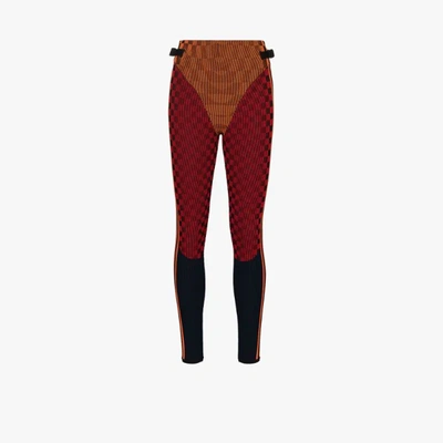 Adidas Originals X Paolina Russo Panelled Leggings In Red ModeSens