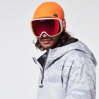 Shop Oakley Tc Ice Pullover Bzi Jacket In Gray