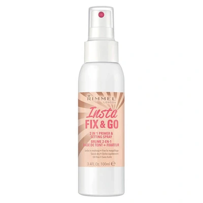 Shop Rimmel #insta Fix And Go Setting Spray 100ml