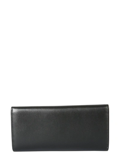 Shop Ferragamo Continental Wallet In Black