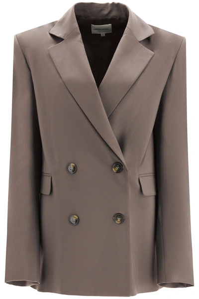 Shop Loulou Studio Tatakoto Blazer In Super 120's Wool In Grey