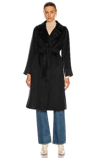 Shop Max Mara Manuel Coat In Ultramarine