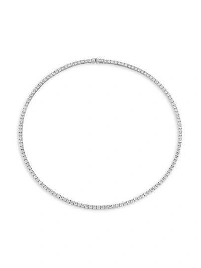 Shop Nephora 14k White Gold & Diamond Necklace