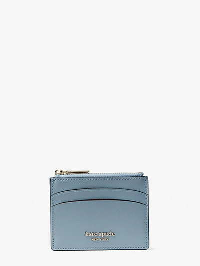 Shop Kate Spade Spencer Coin Cardholder In Horizon Blue