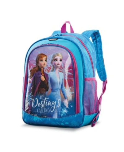 Shop American Tourister Disney Frozen 2 Backpack In Blue