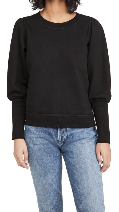 Shop Apiece Apart Olimpio Sweatshirt In Black