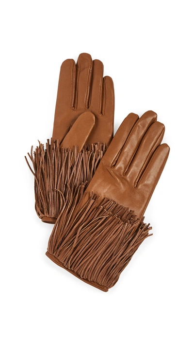 Shop Agnelle Lena Gloves In Toscana