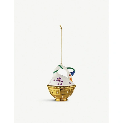 Shop Alessi Cigno Di Primavera Christmas Decoration 10.5cm In Nocolor