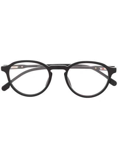 Shop Carrera 233 Round Frame Glasses In Black