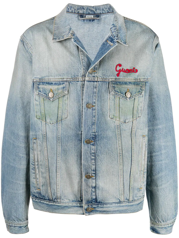 gucci denim jacket cheap