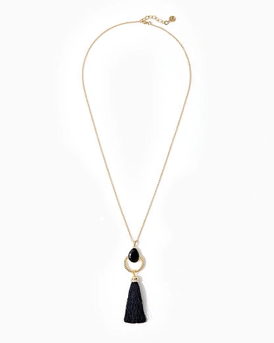 Shop Lilly Pulitzer Get Wild Necklace In Onyx