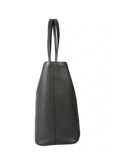 Shop Ferragamo "gancini" Bag In Black