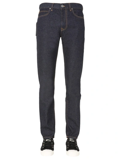 Shop Vivienne Westwood Classic Tapered Jeans In Denim