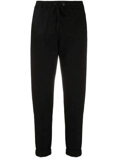 Shop Ermanno Ermanno Drawstring Tracksuit Bottoms In Black