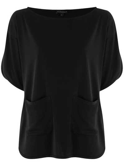 Shop Alcaçuz Akako Blouse In Black