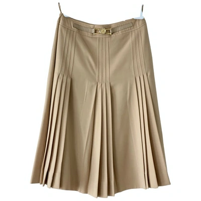 Pre-owned Celine Beige Skirt