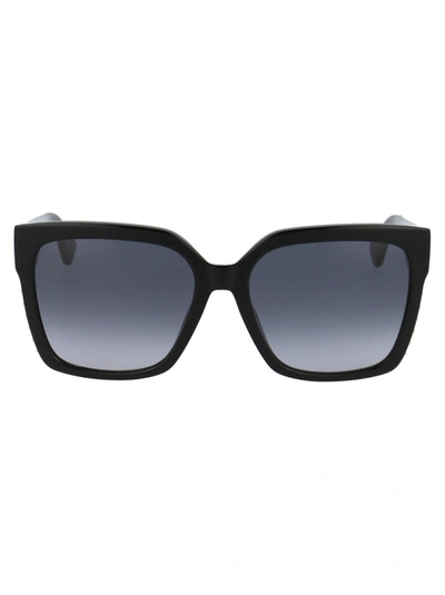Shop Moschino Mos079/s Sunglasses In 8079o Black